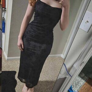 Vintage 90's Dress Long Formal Party Dress